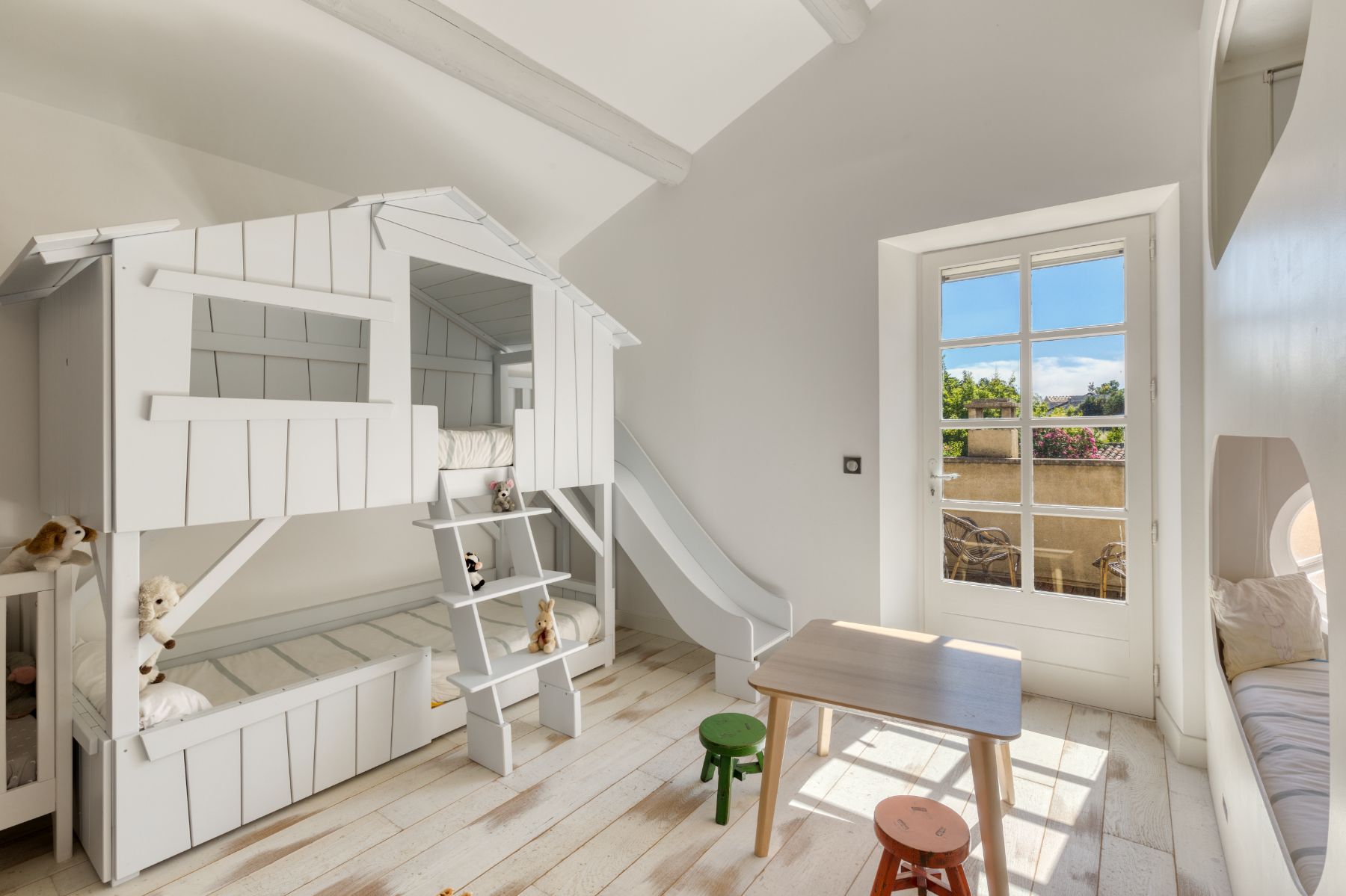 Children's Bedroom at La Roulotte in Provence