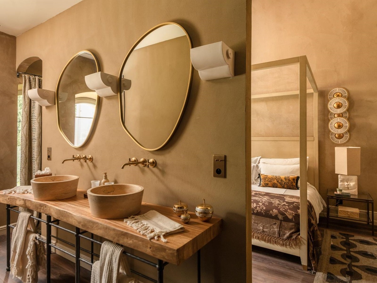 Btahroom 3 at La Bastide du Paradou in Provence