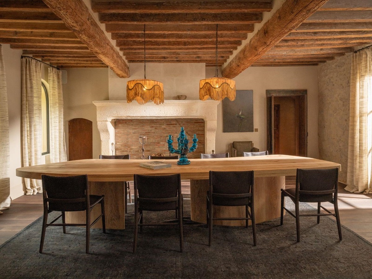 Dining Room at La Bastide du Paradou in Provence