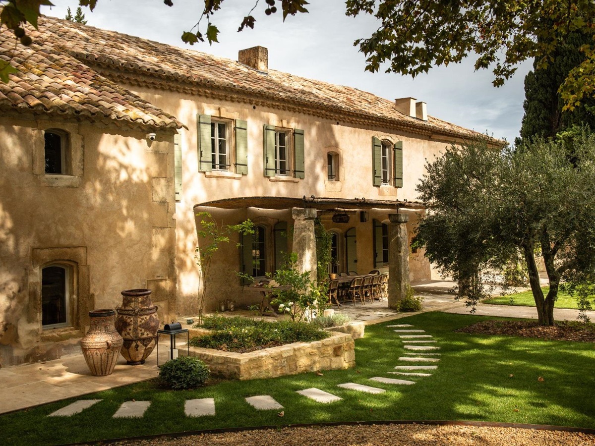 Part Exterior of La Bastide du Paradou in Provence