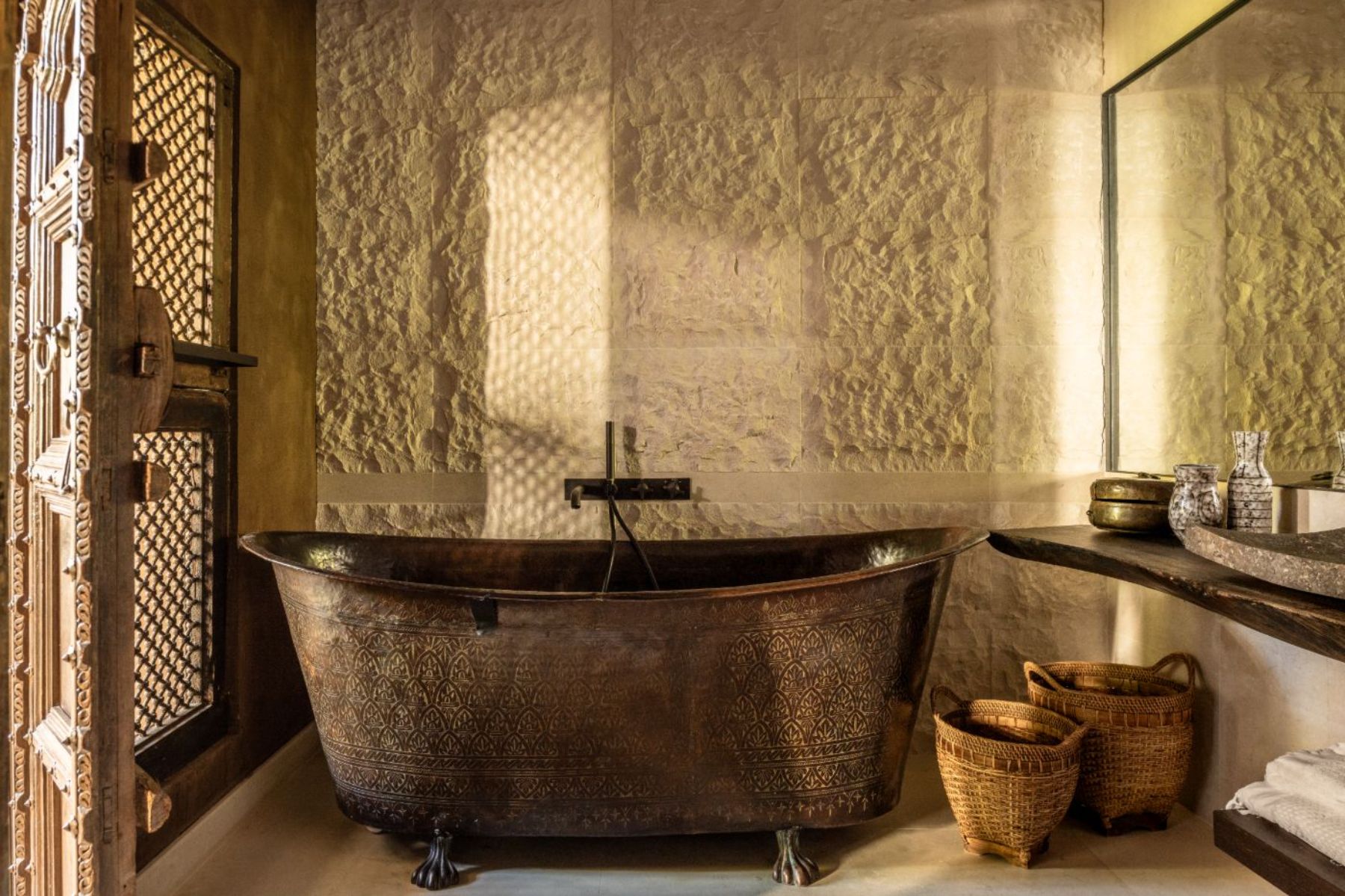 Bathroom at Le Mas de Liliana in Provence