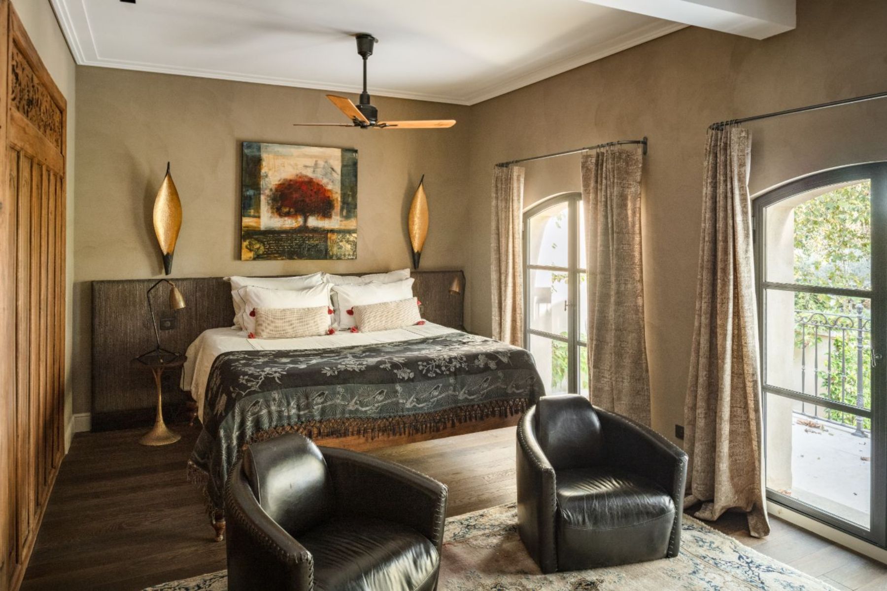 Bedroom 4 at Le Mas de Liliana in Provence