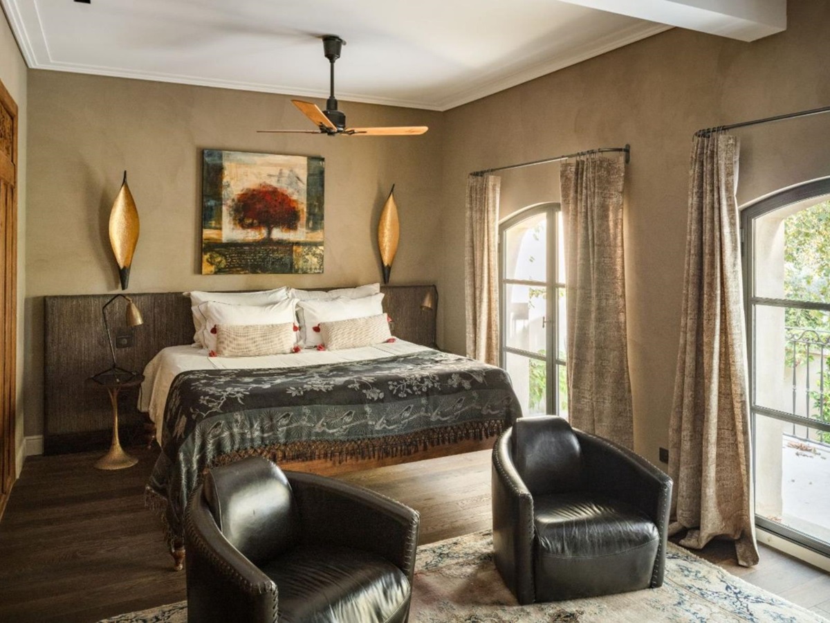 Bedroom 4 at Le Mas de Liliana in Provence