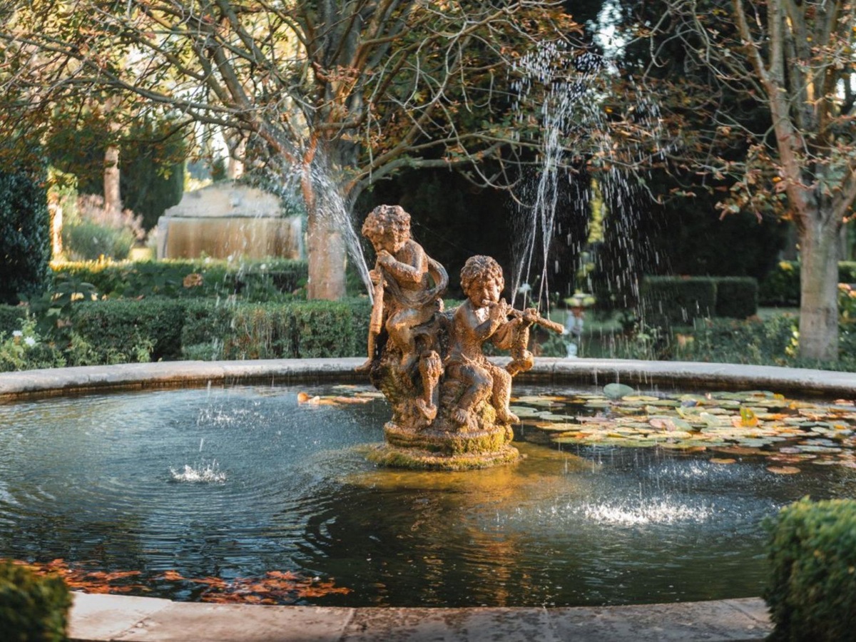 Fountain at Le Mas de Liliana in Provence