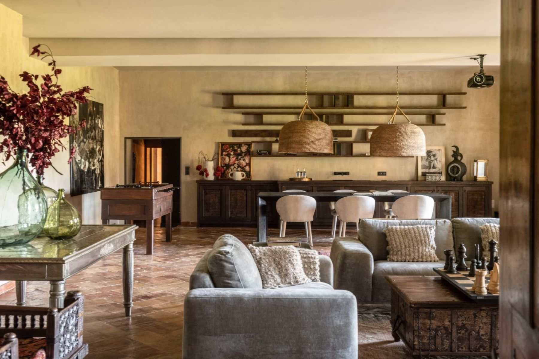 Lounge at Le Mas de Liliana in Provence