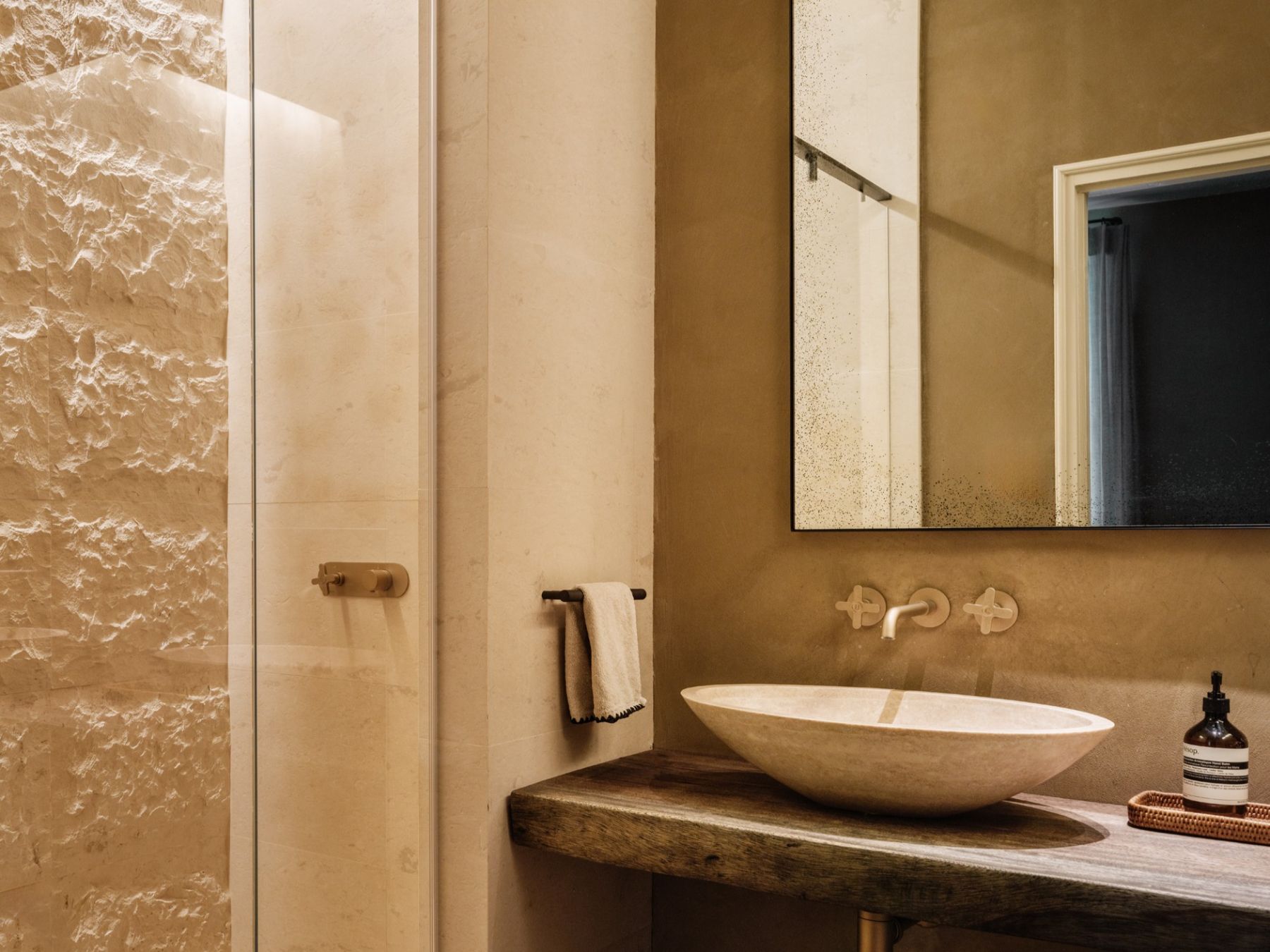 Second Bathroom at Le Mas Santoline in Provence