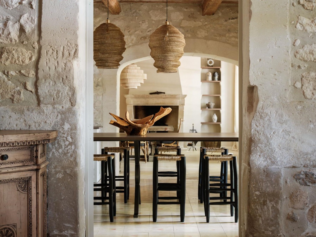 Breakfast Room at Le Mas Santoline in Provence