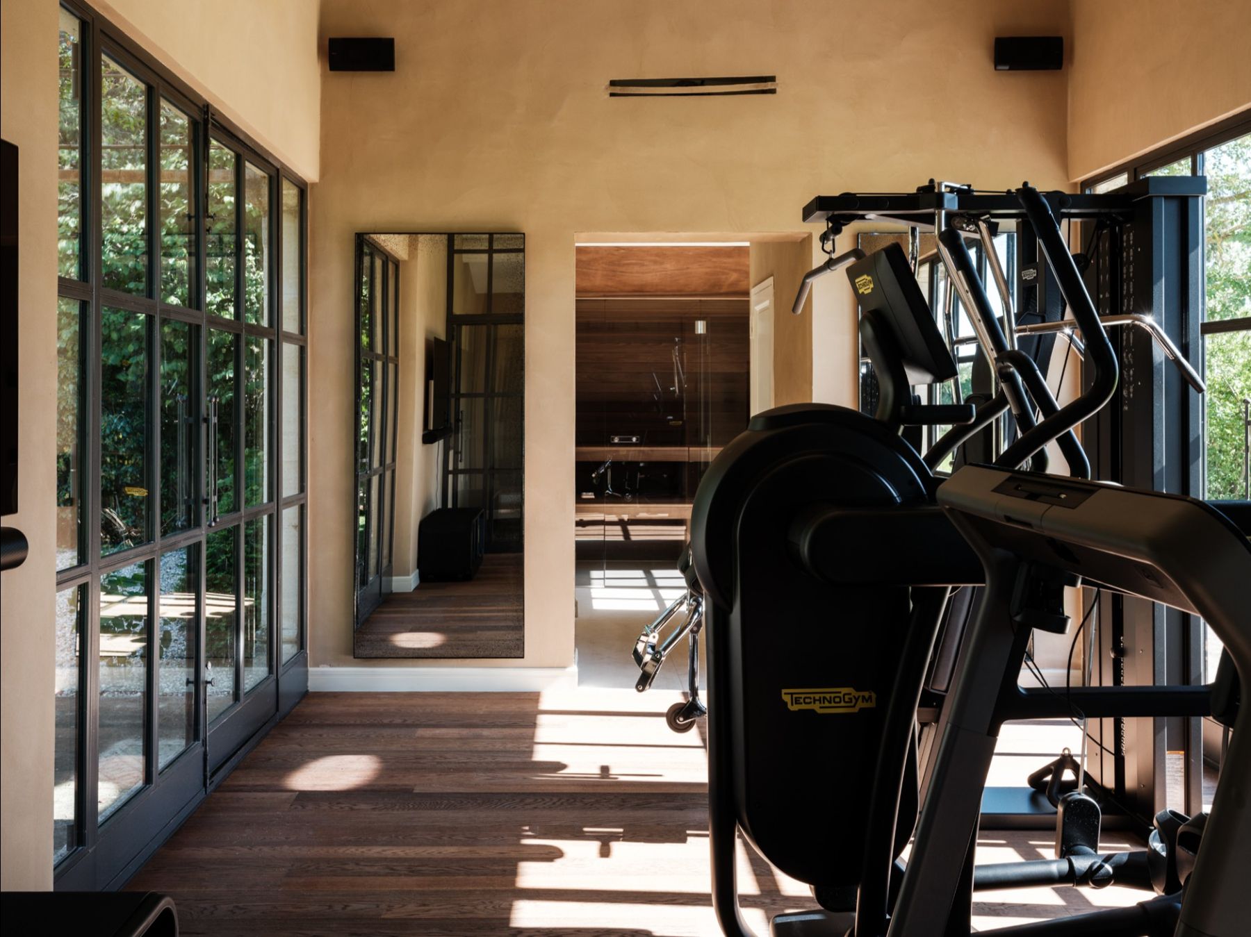 Gym at Le Mas Santoline in Provence