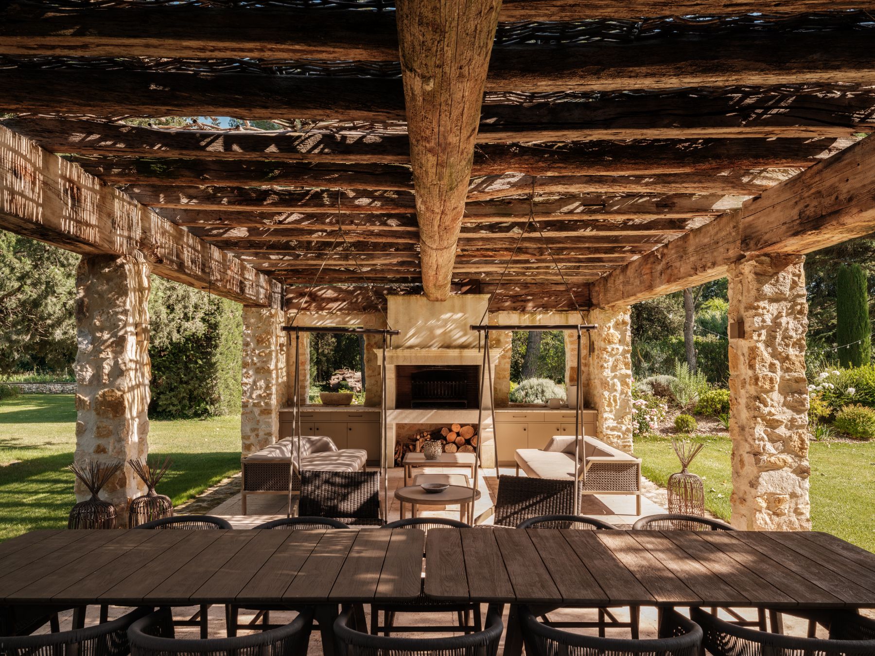 Outdoor Living at Le Mas Santoline in Provence
