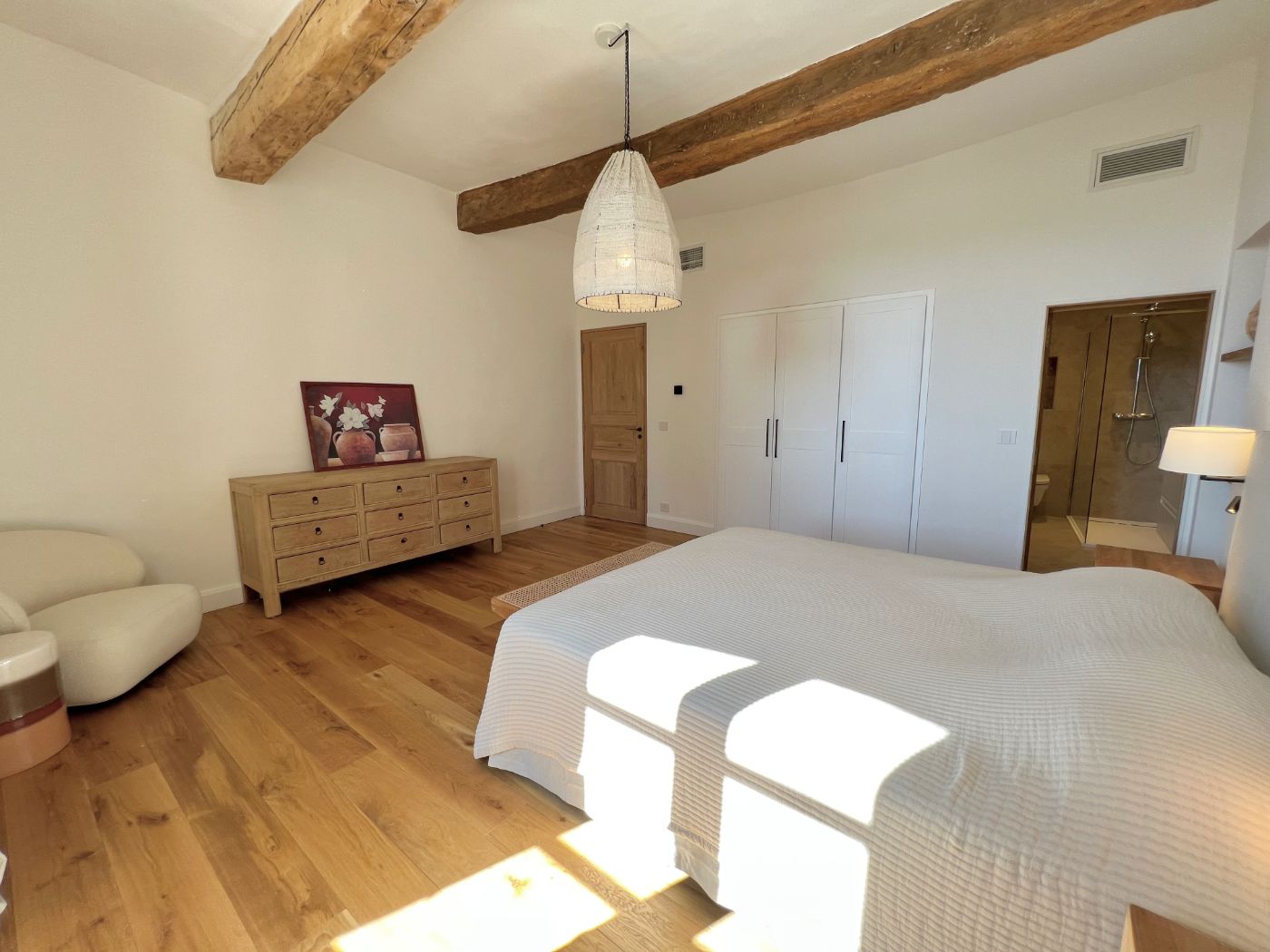 Bedroom at Maison St Saturnin.