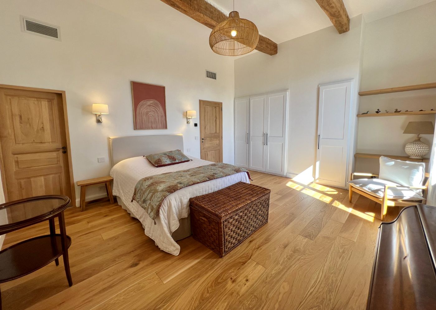Bedroom at Maison St Saturnin.