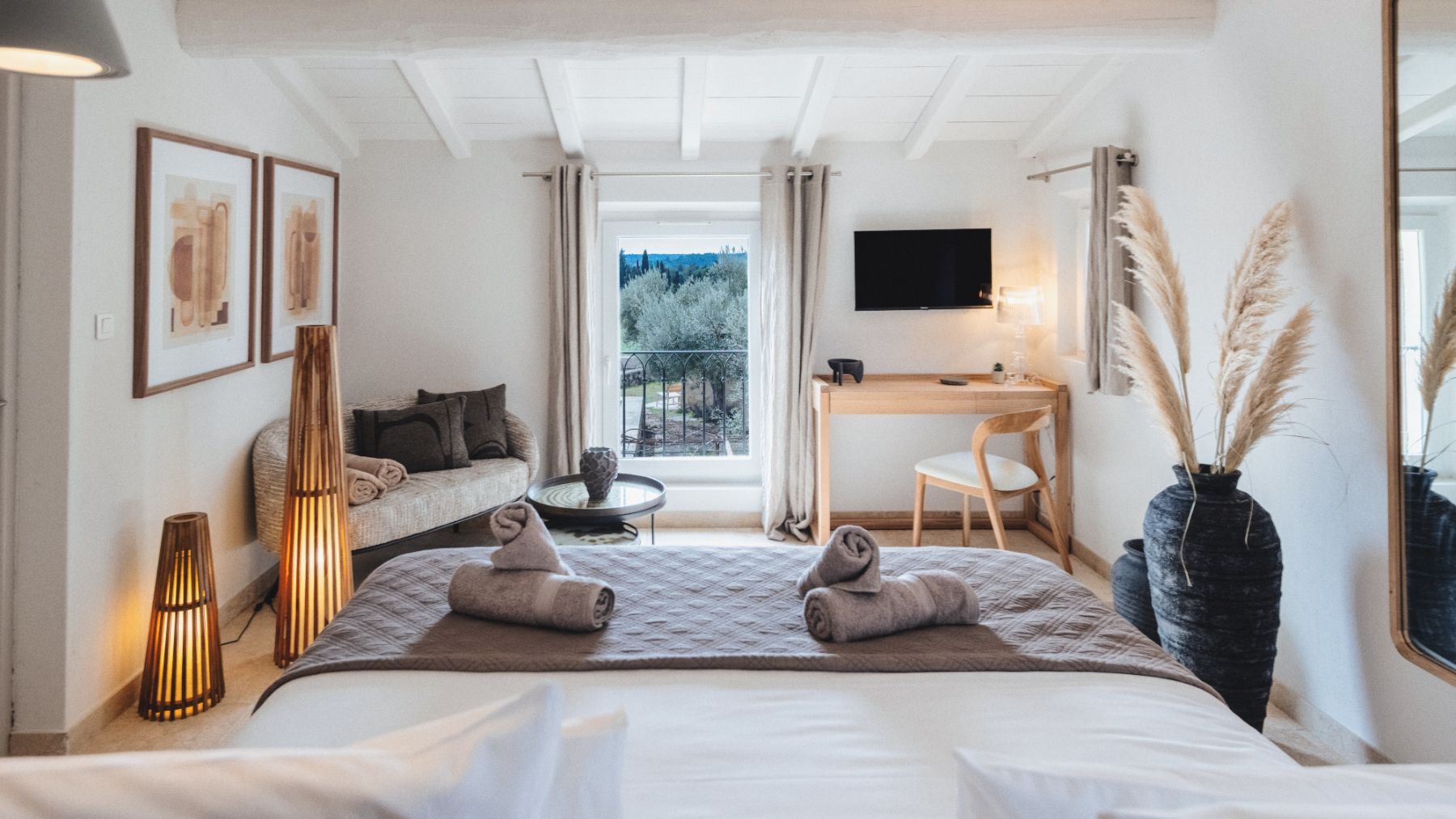 Bedroom 2 at Mas Amara in Provence
