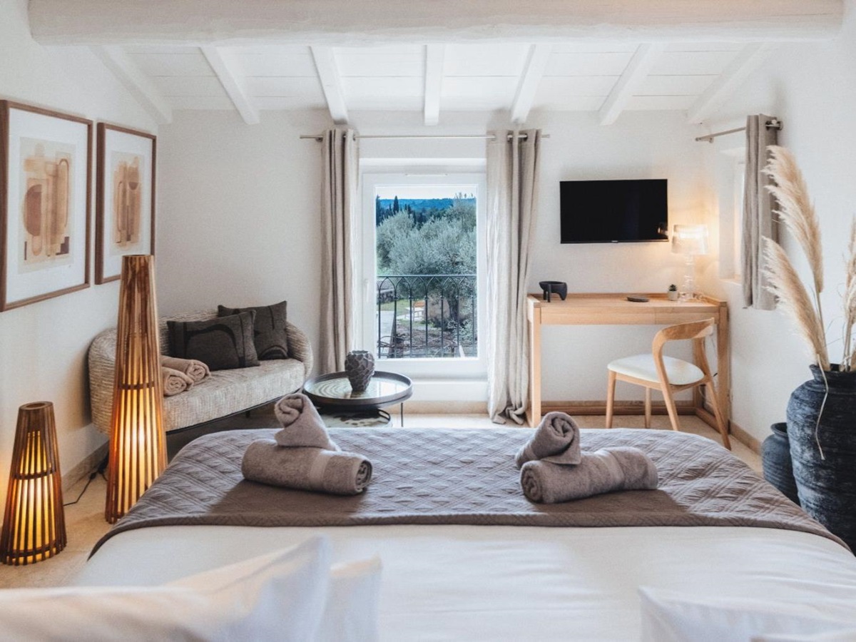 Bedroom 2 at Mas Amara in Provence