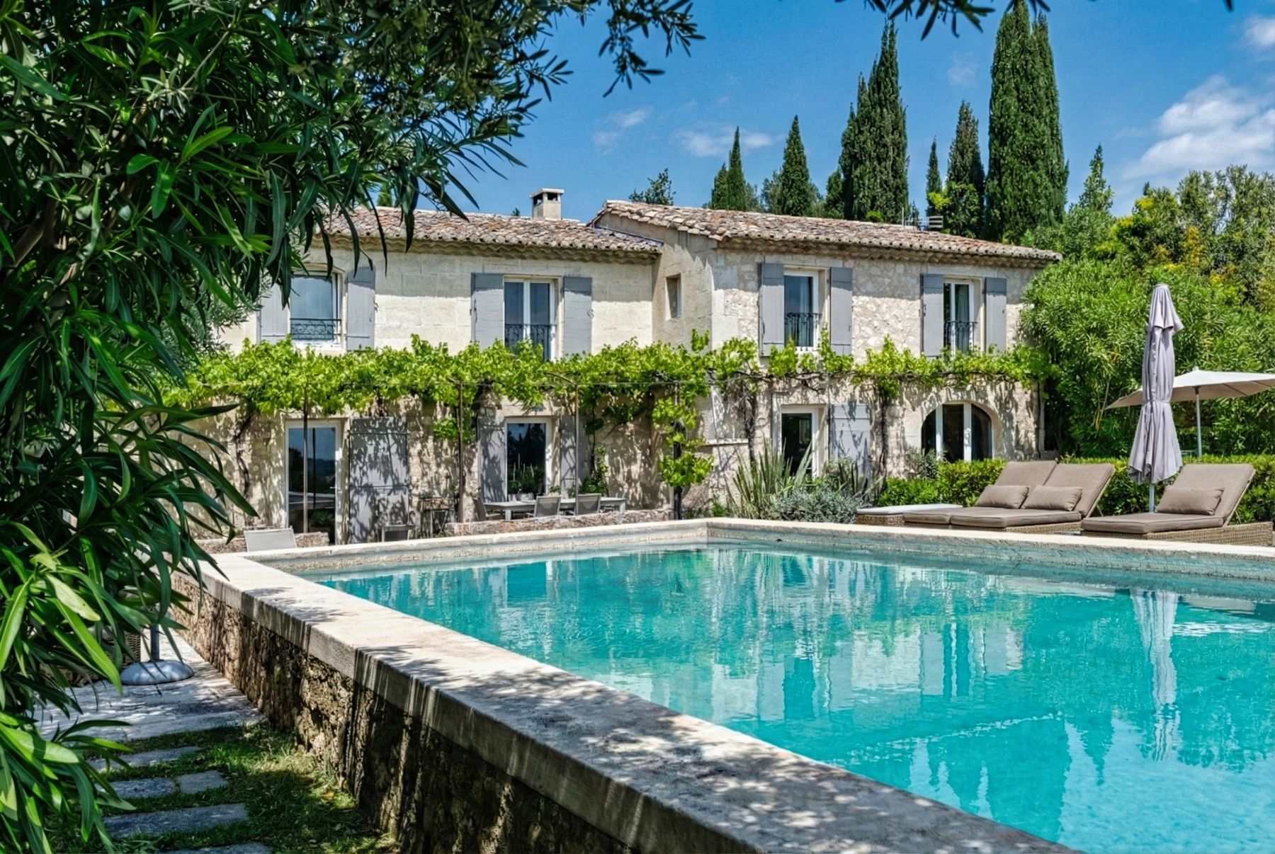 Swimming Pool at Mas Amara in Provence