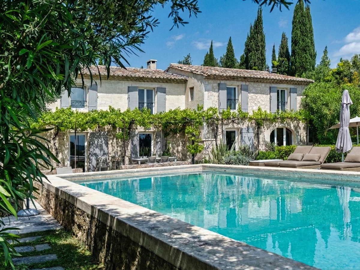 Swimming Pool at Mas Amara in Provence