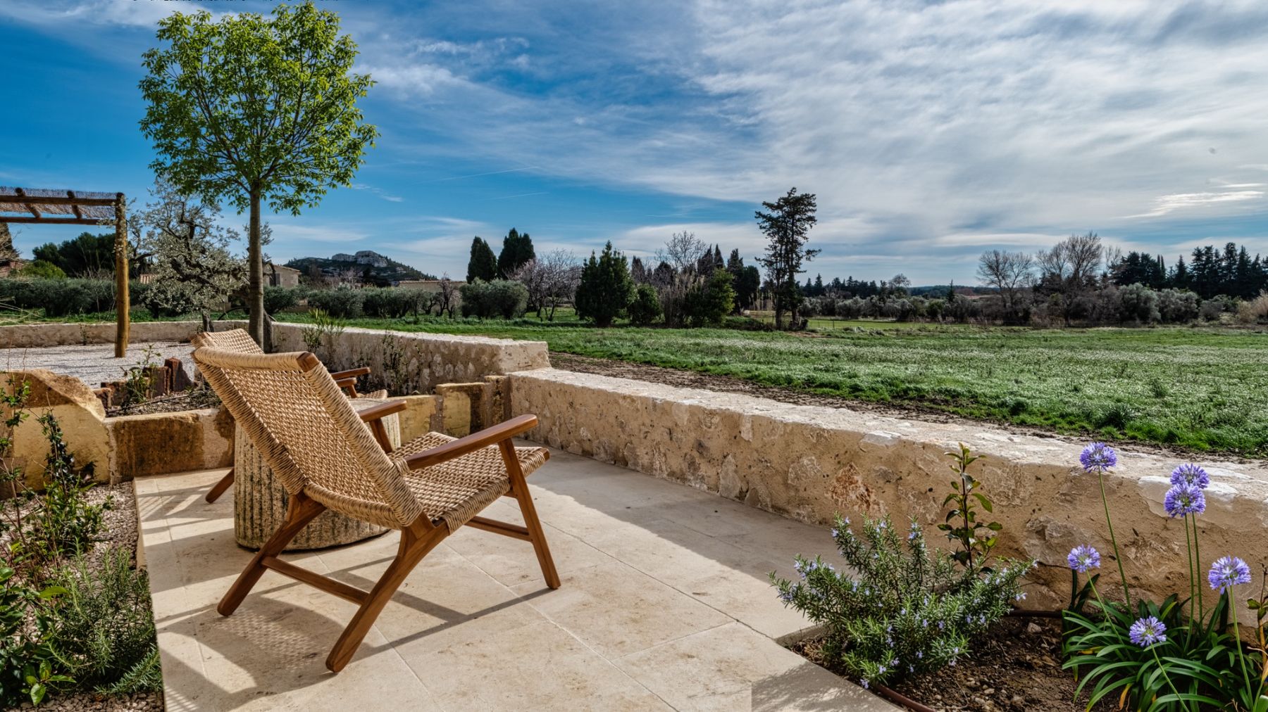 View from Mas Amara in Provence