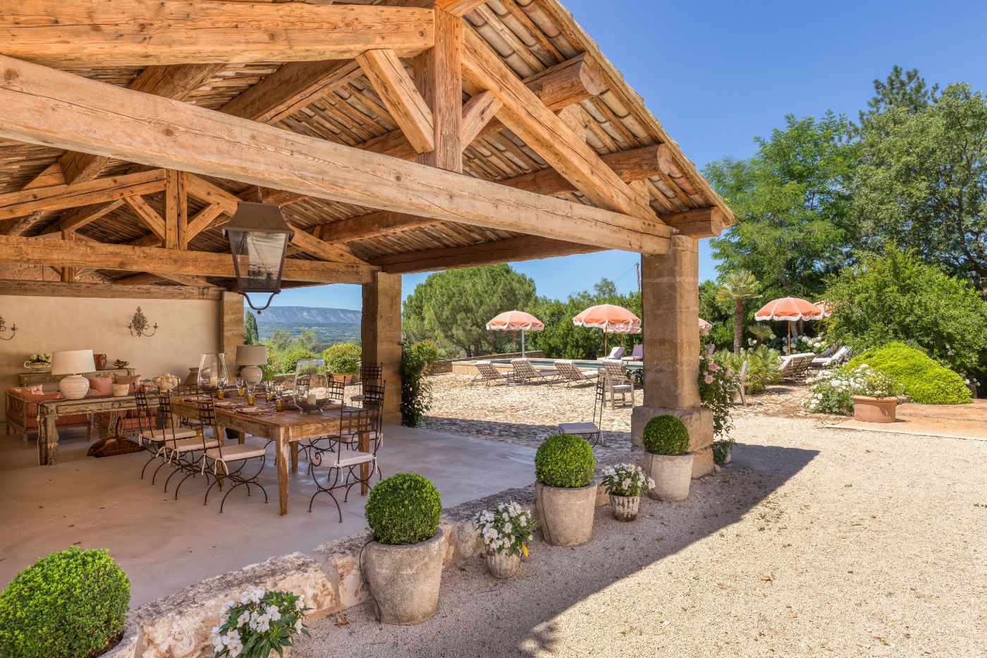 Outdoor Living at Mas Bonnieux in Provence