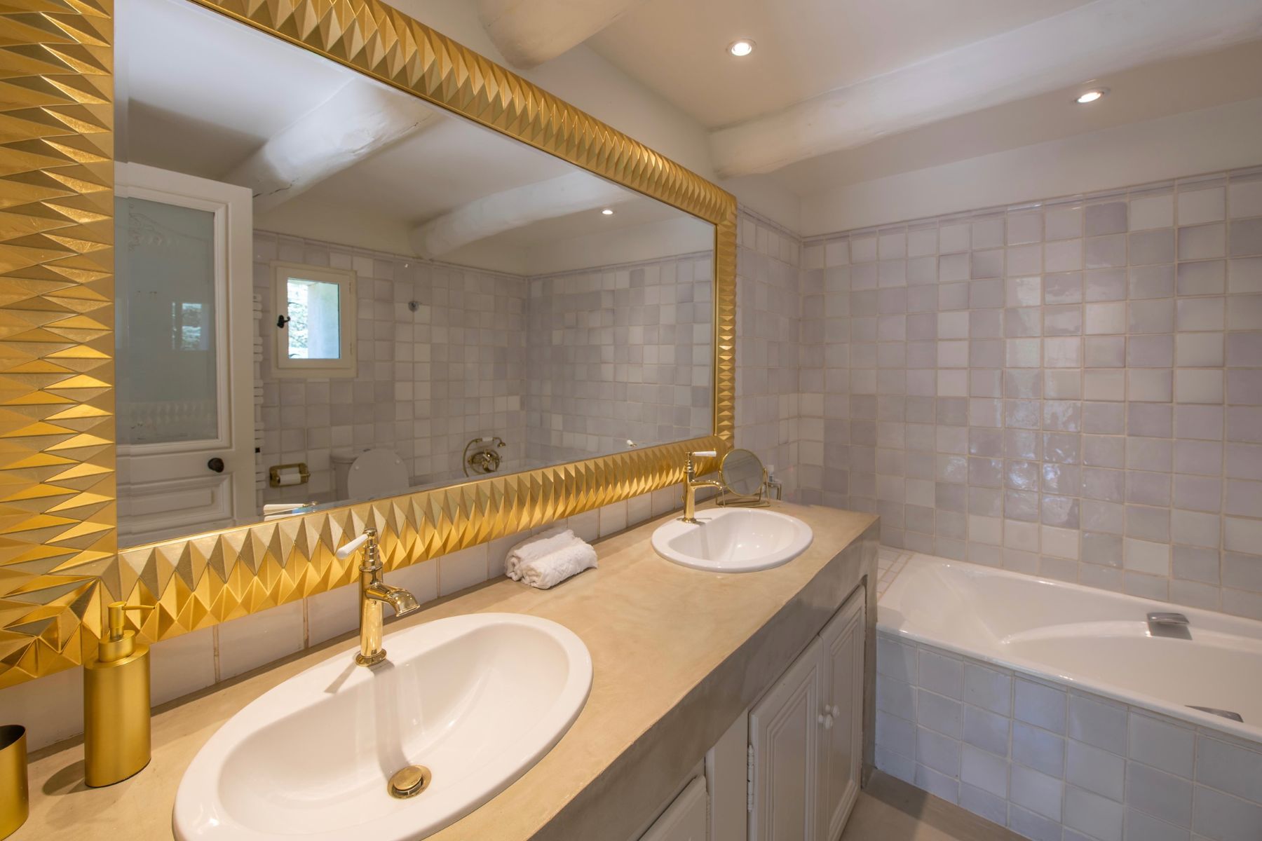 Bathroom 3 at Mas de Cabrieres in Provence