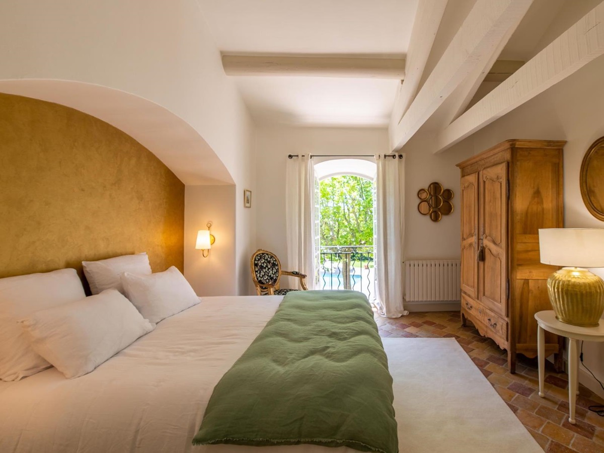Bedroom 3 at Mas de Cabrieres in Provence