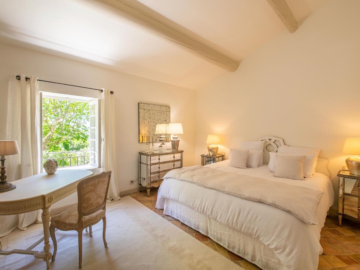 Bedroom 4 at Mas de Cabrieres in Provence