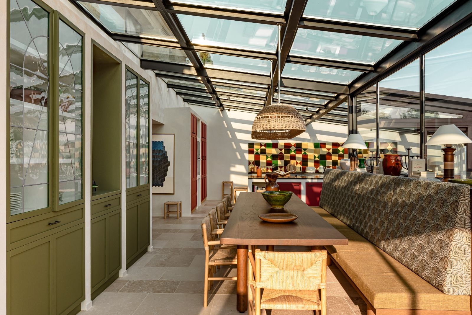 Dining at Mas de Maillet in Provence
