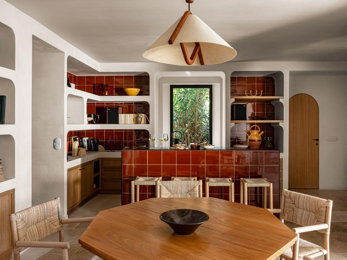 Kitchenette at Mas de Maillet in Provence