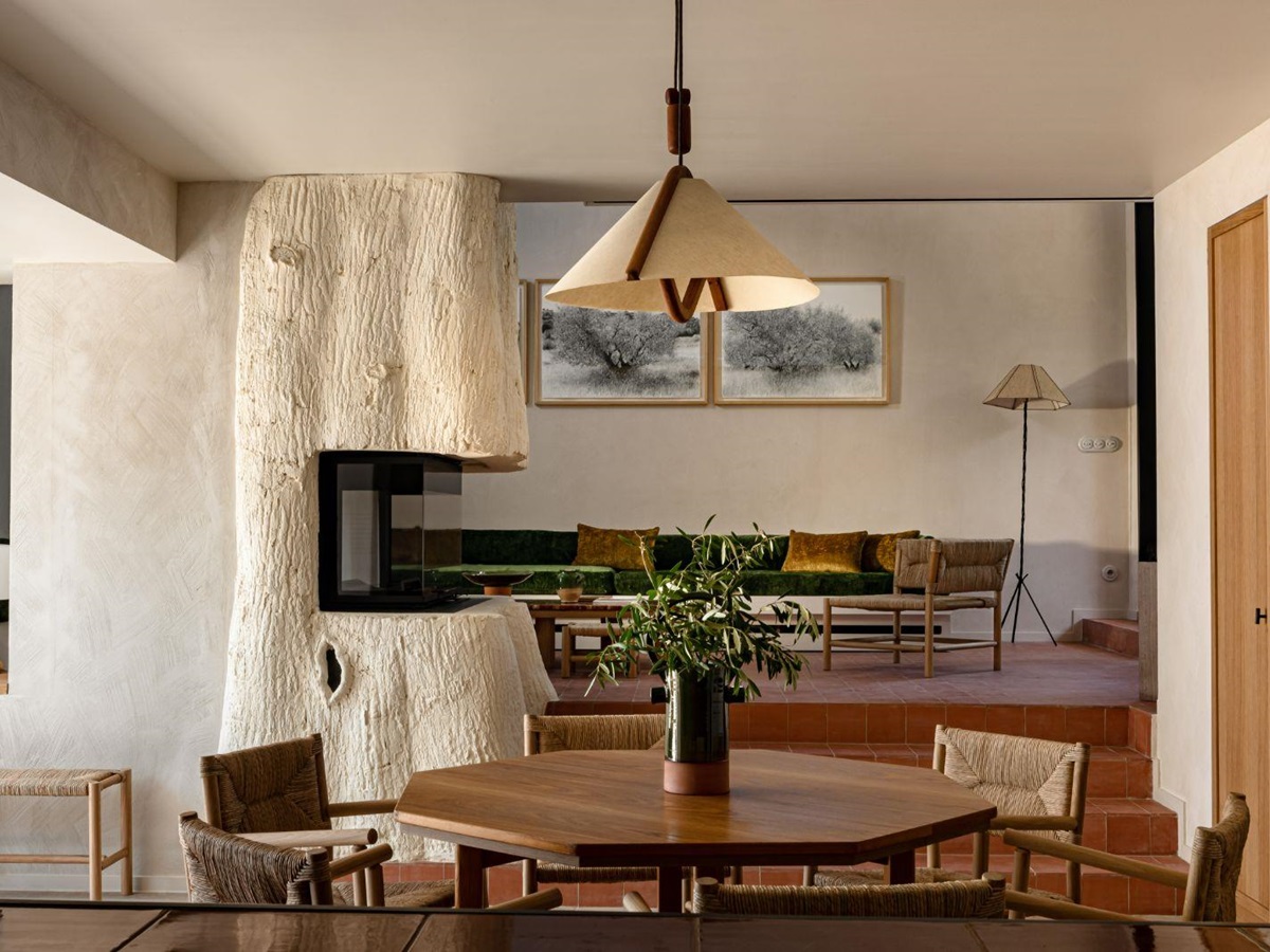 Sitting Room at Mas de Maillet in Provence