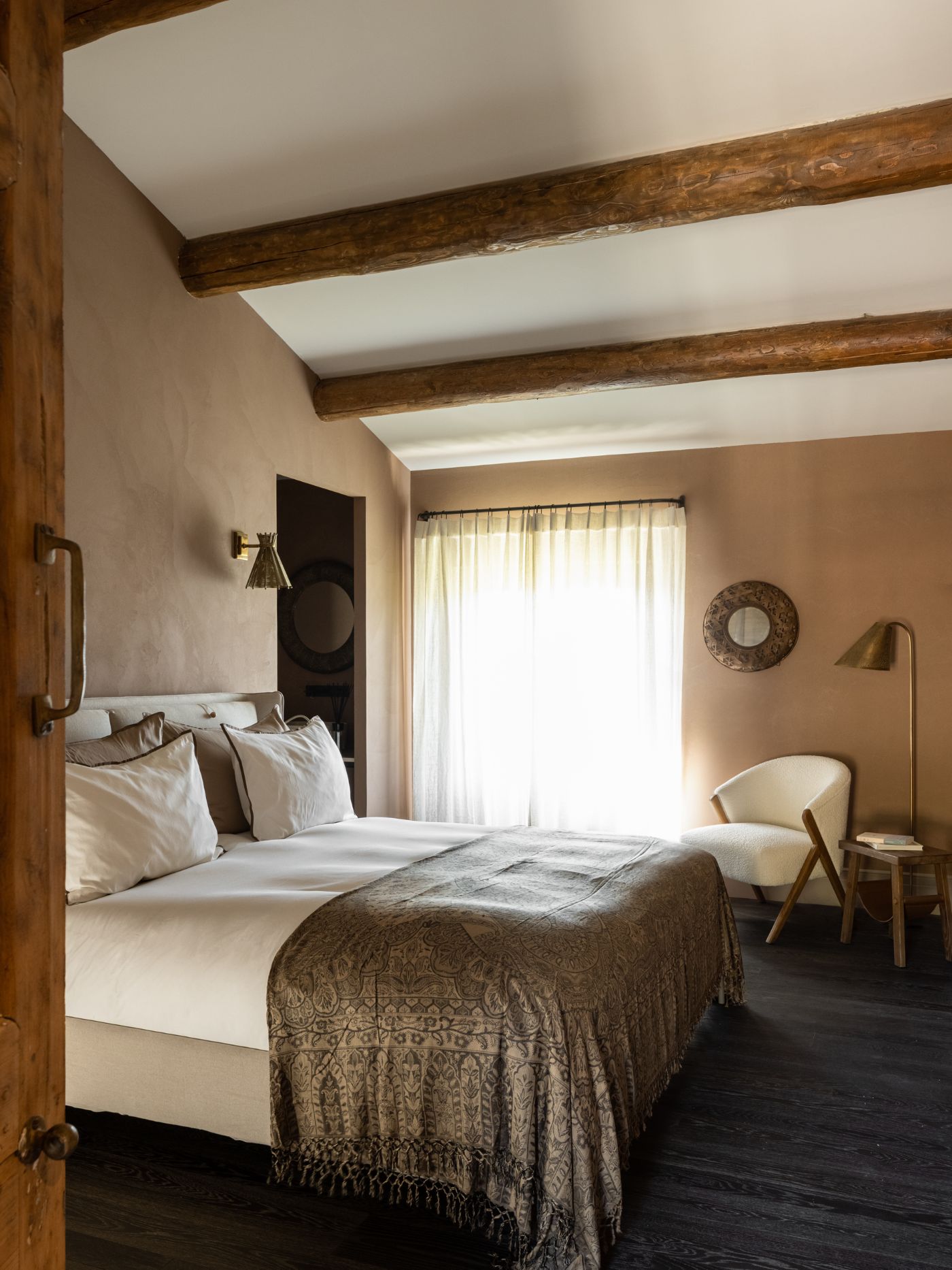 Bedroom at Mas des Terres.