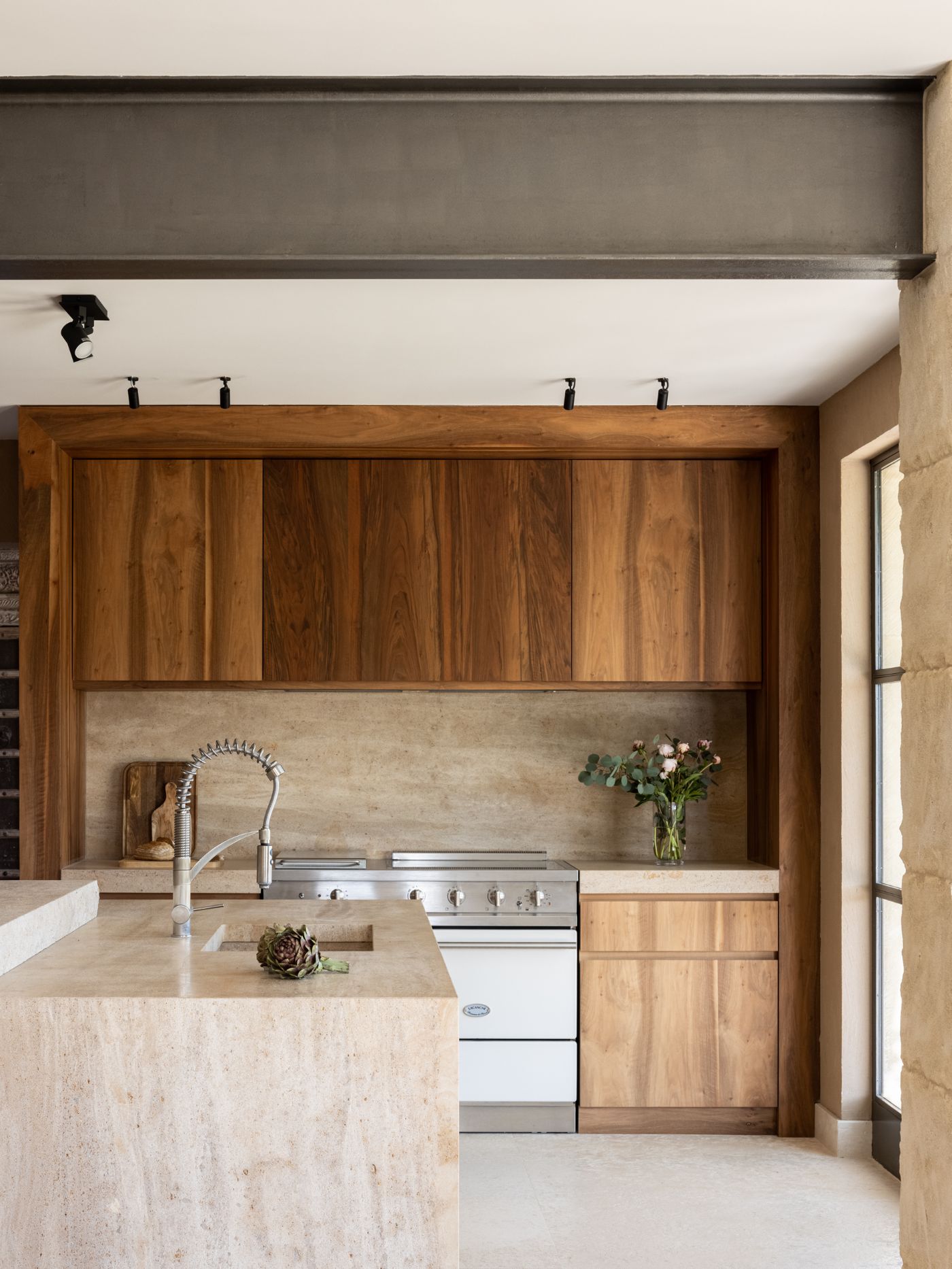 Kitchen at Mas des Terres.