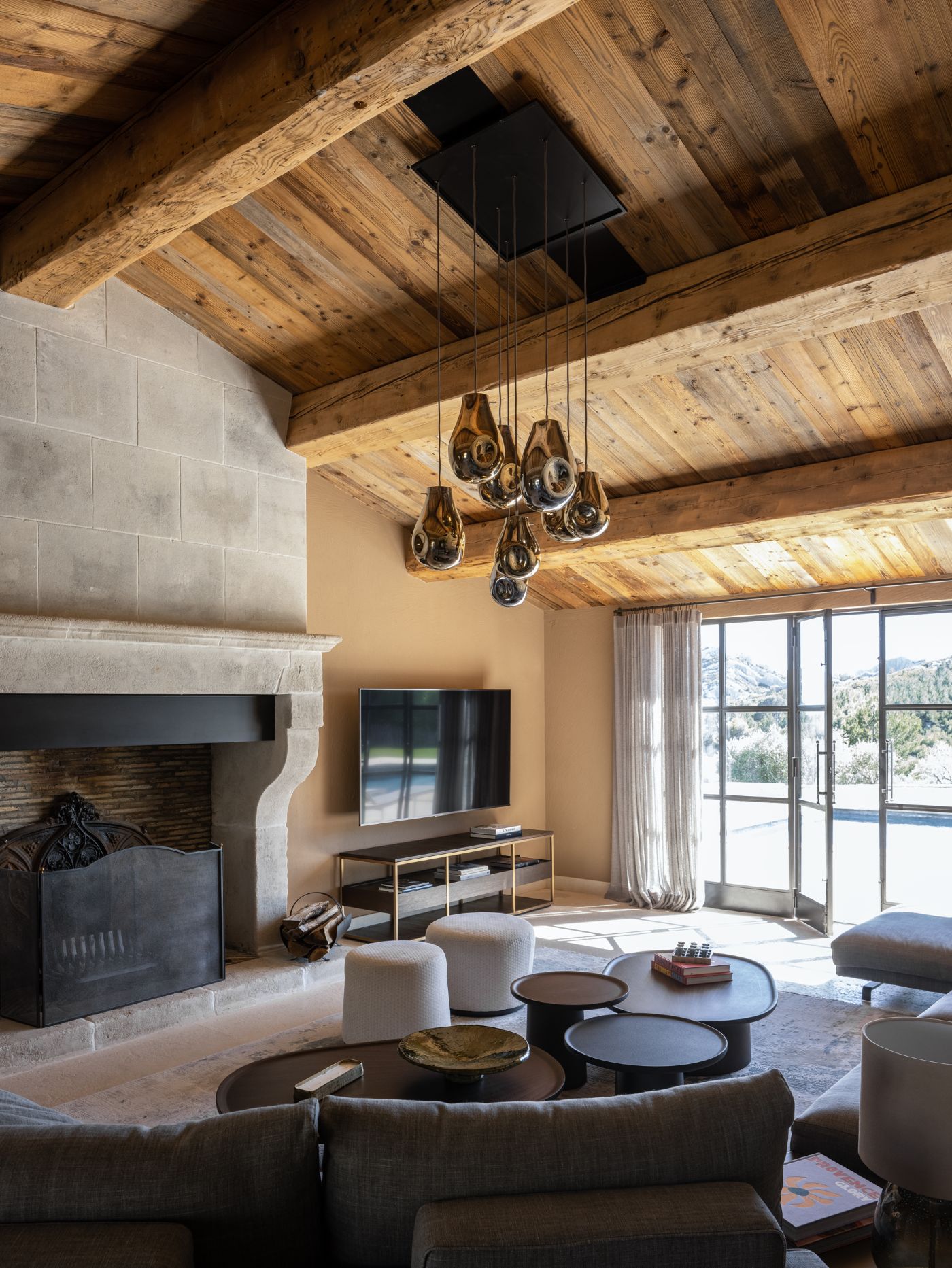 Lounge at Mas des Terres.