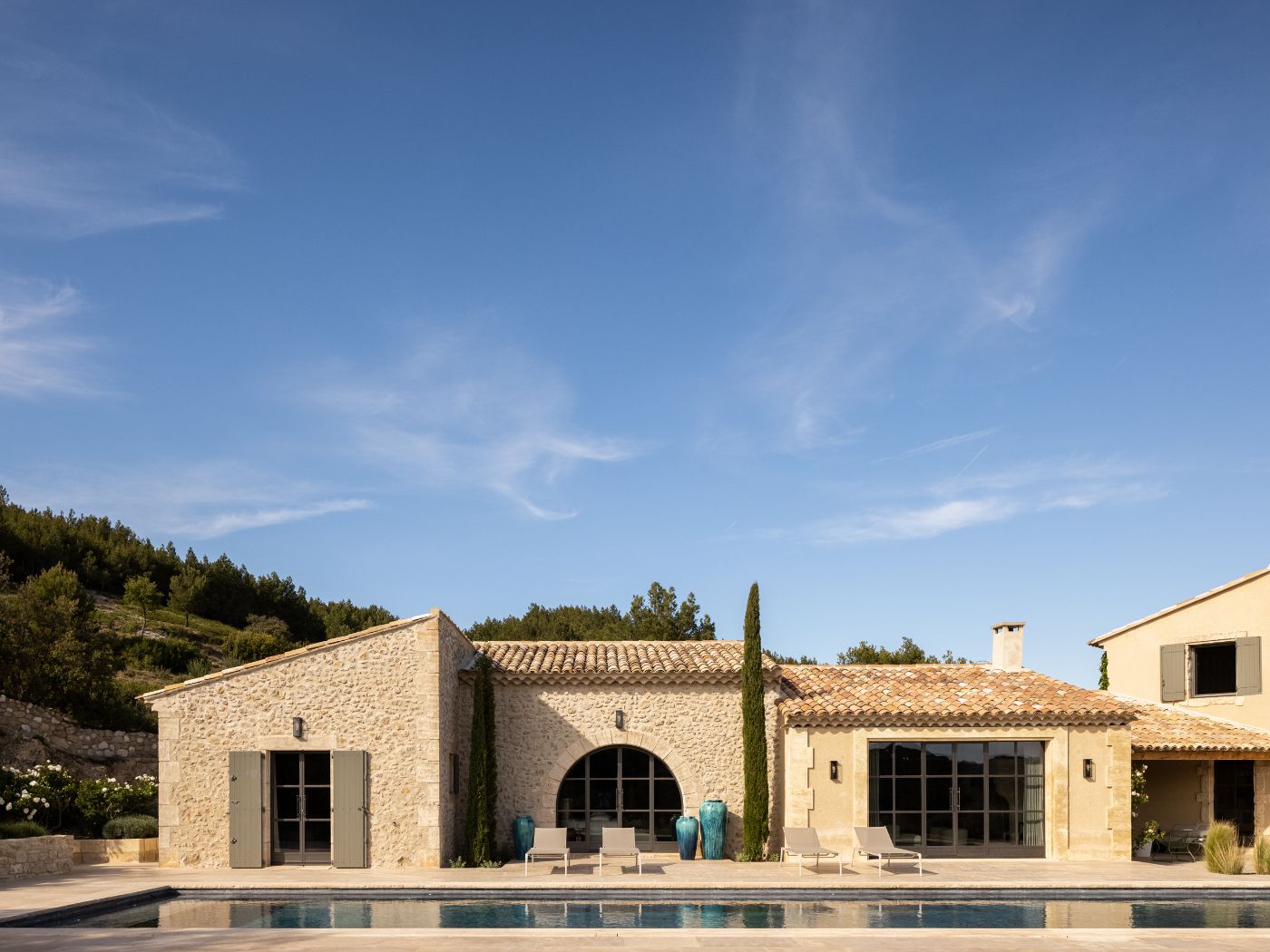 Pool at Mas des Terres.