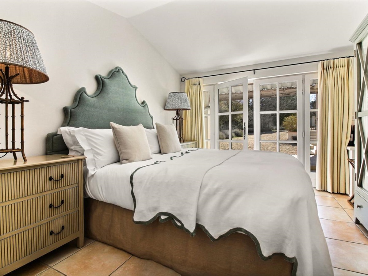 Bedroom at Mas du Buis in Provence