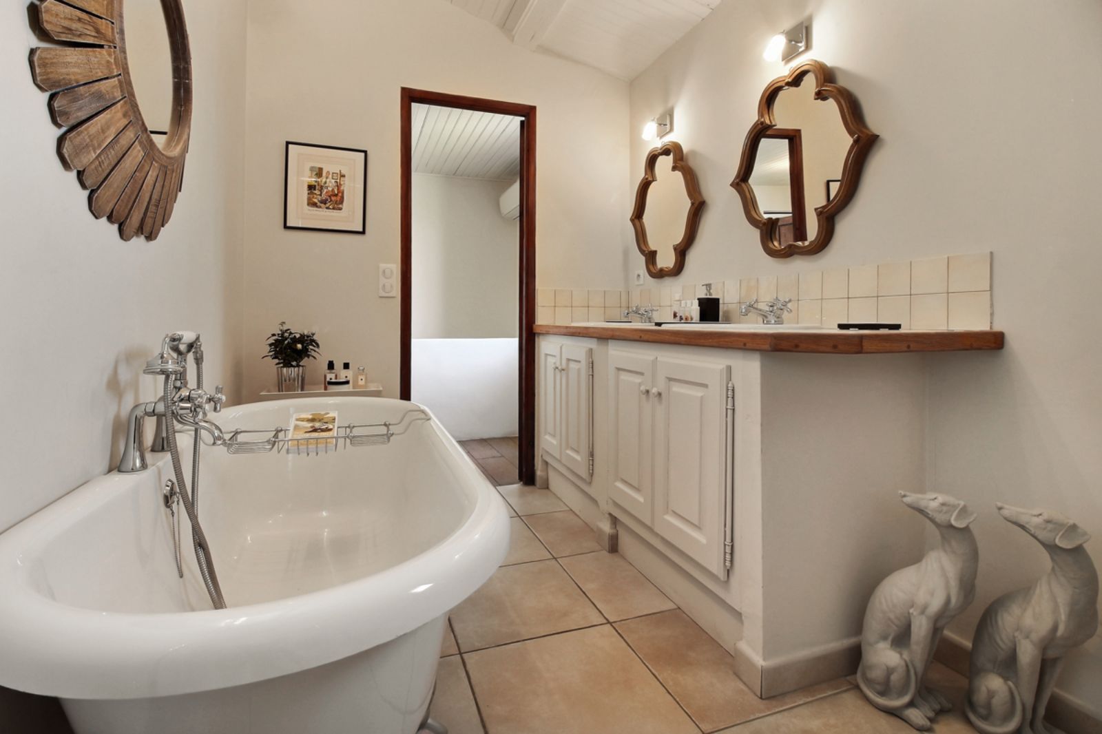 Bathroom at Mas du Buis in Provence