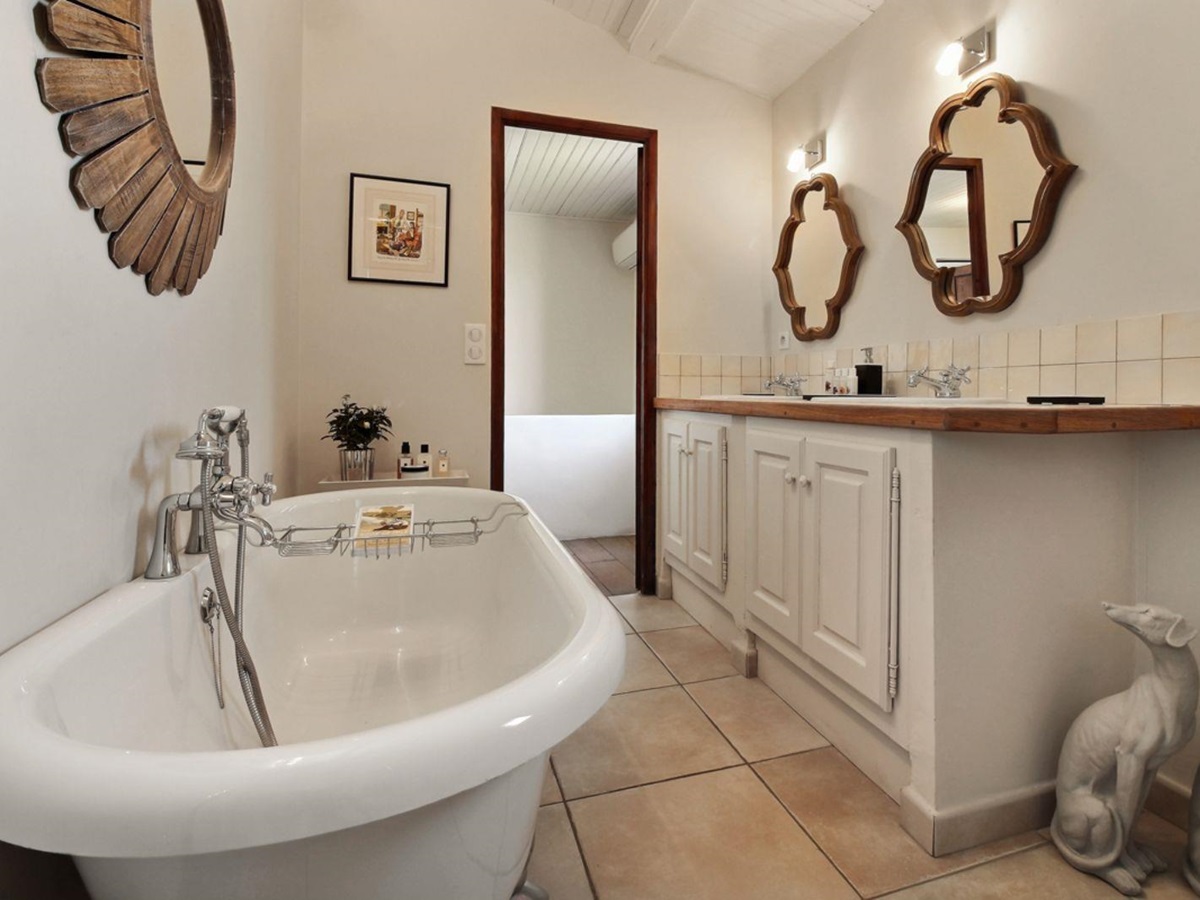 Bathroom at Mas du Buis in Provence