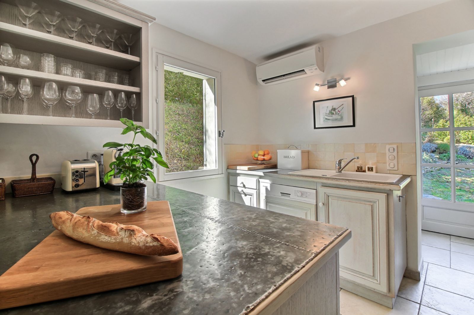 Kitchen at Mas du Buis