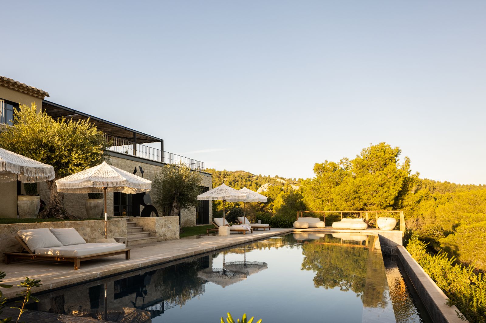 Pool at Mas Etoile in Provence