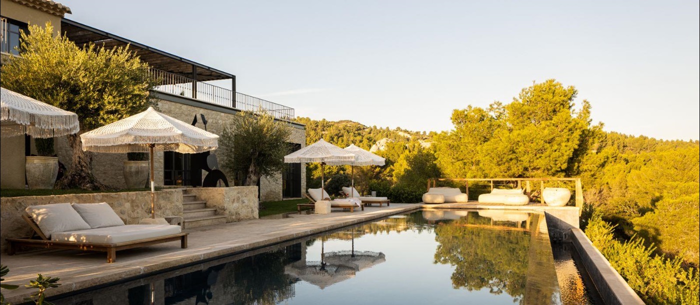 Pool at Mas Etoile in Provence