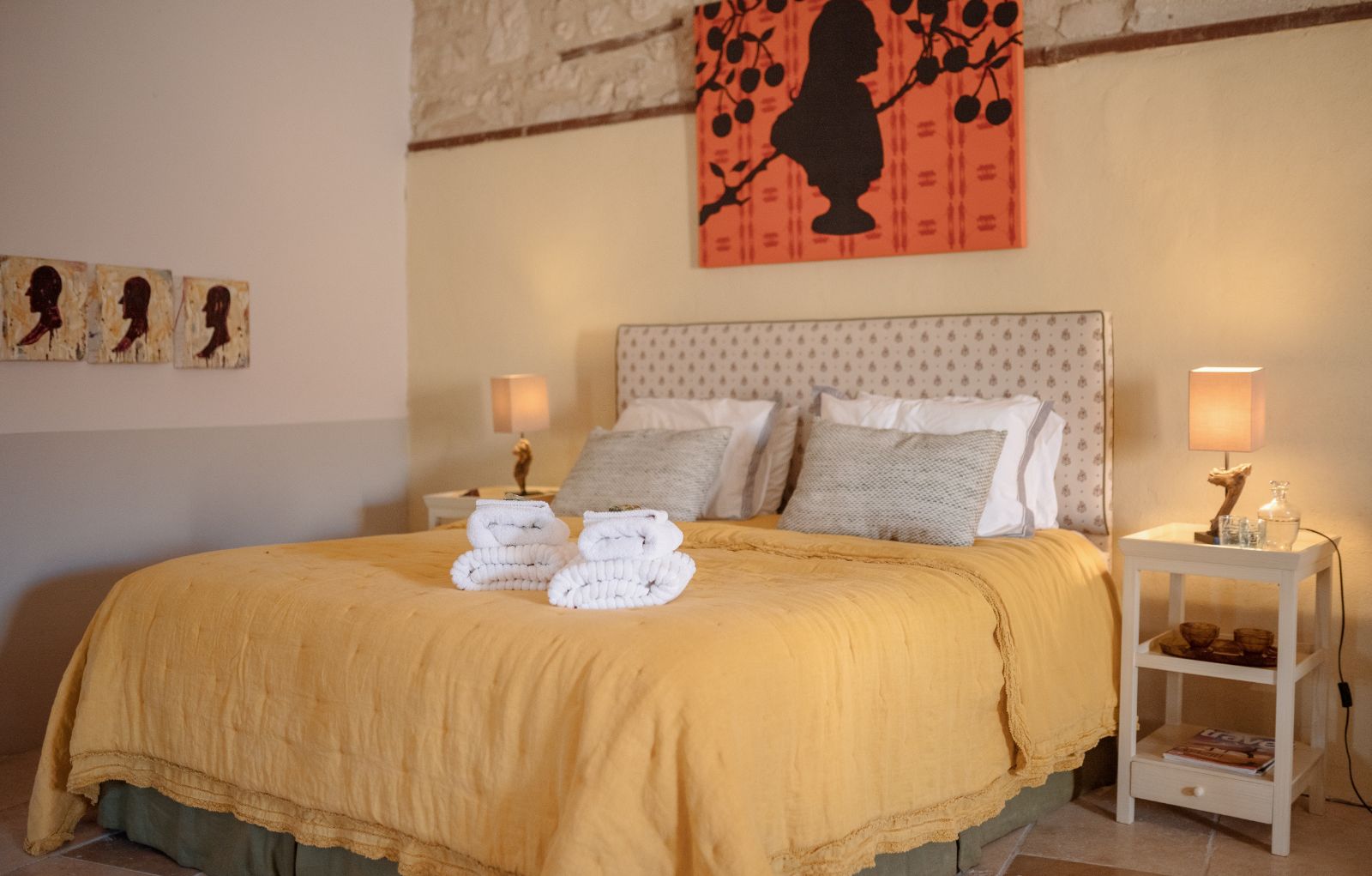 Bedroom 1 at Mas Lila in Provence