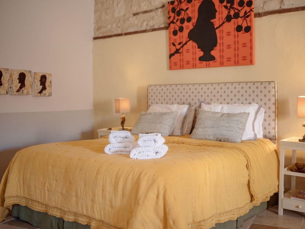 Bedroom 1 at Mas Lila in Provence