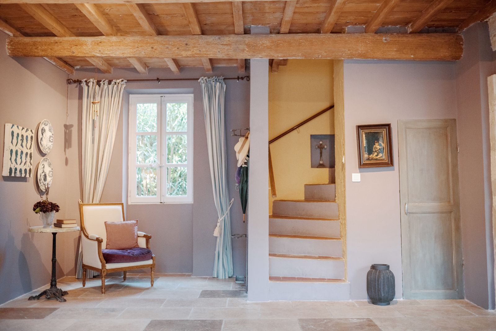 Hallway at Mas Lila in Provence