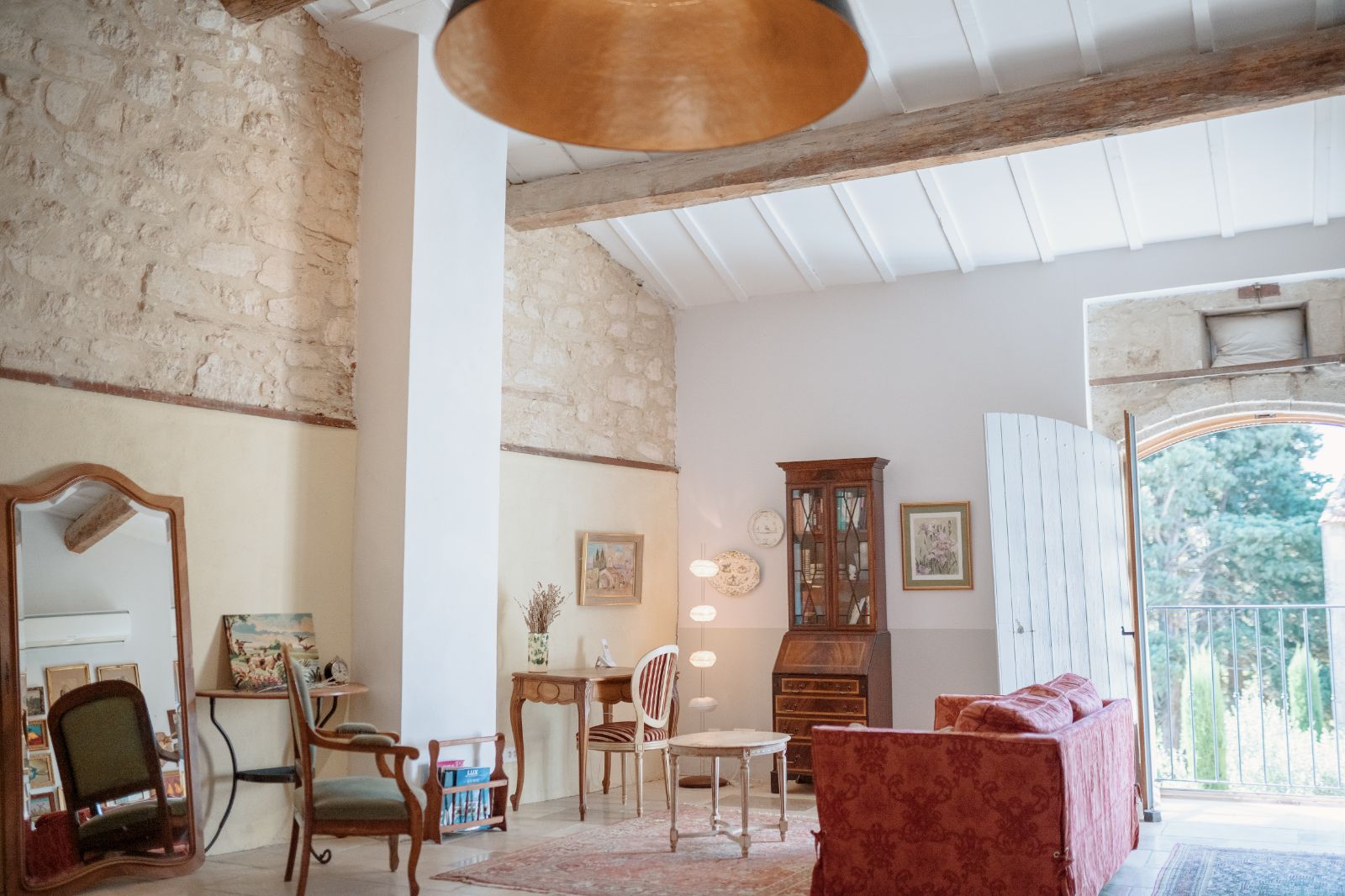 Master Bedroom at Mas Lila in Provence