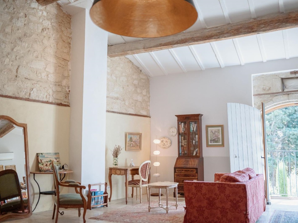 Master Bedroom at Mas Lila in Provence