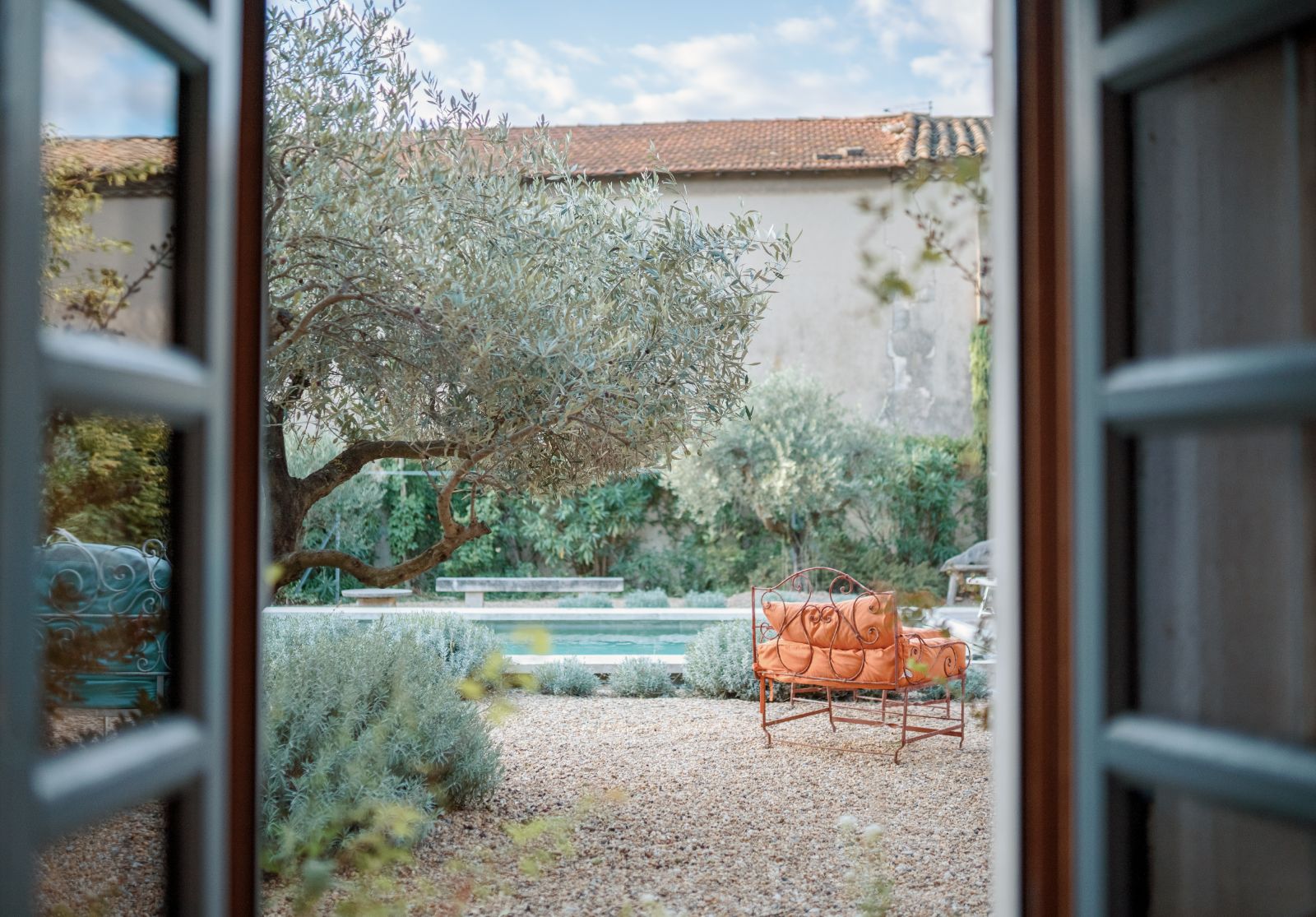 Pool View at Mas Lila in Provence