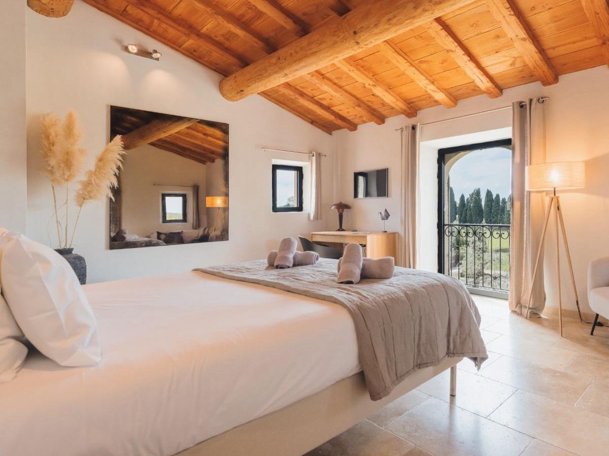 Bedroom 1 at Mas Maussane in Provence