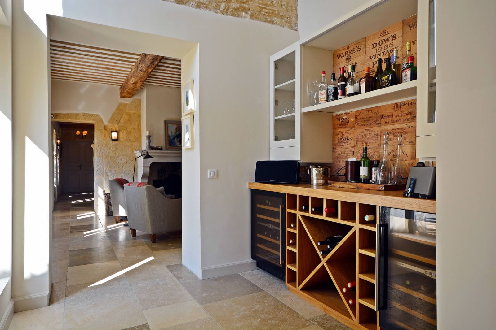 Bar at Mas Moulard in Provence