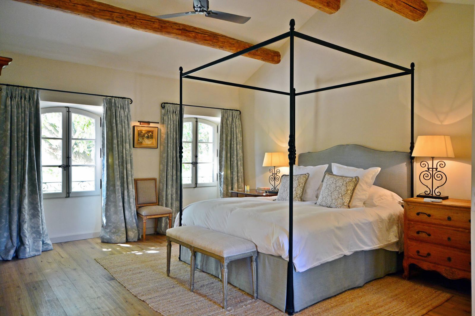 Bedroom 1 at Mas Moulard in Provence