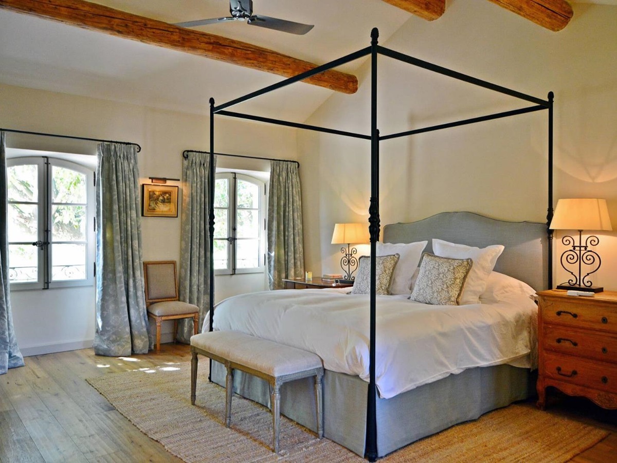 Bedroom 1 at Mas Moulard in Provence