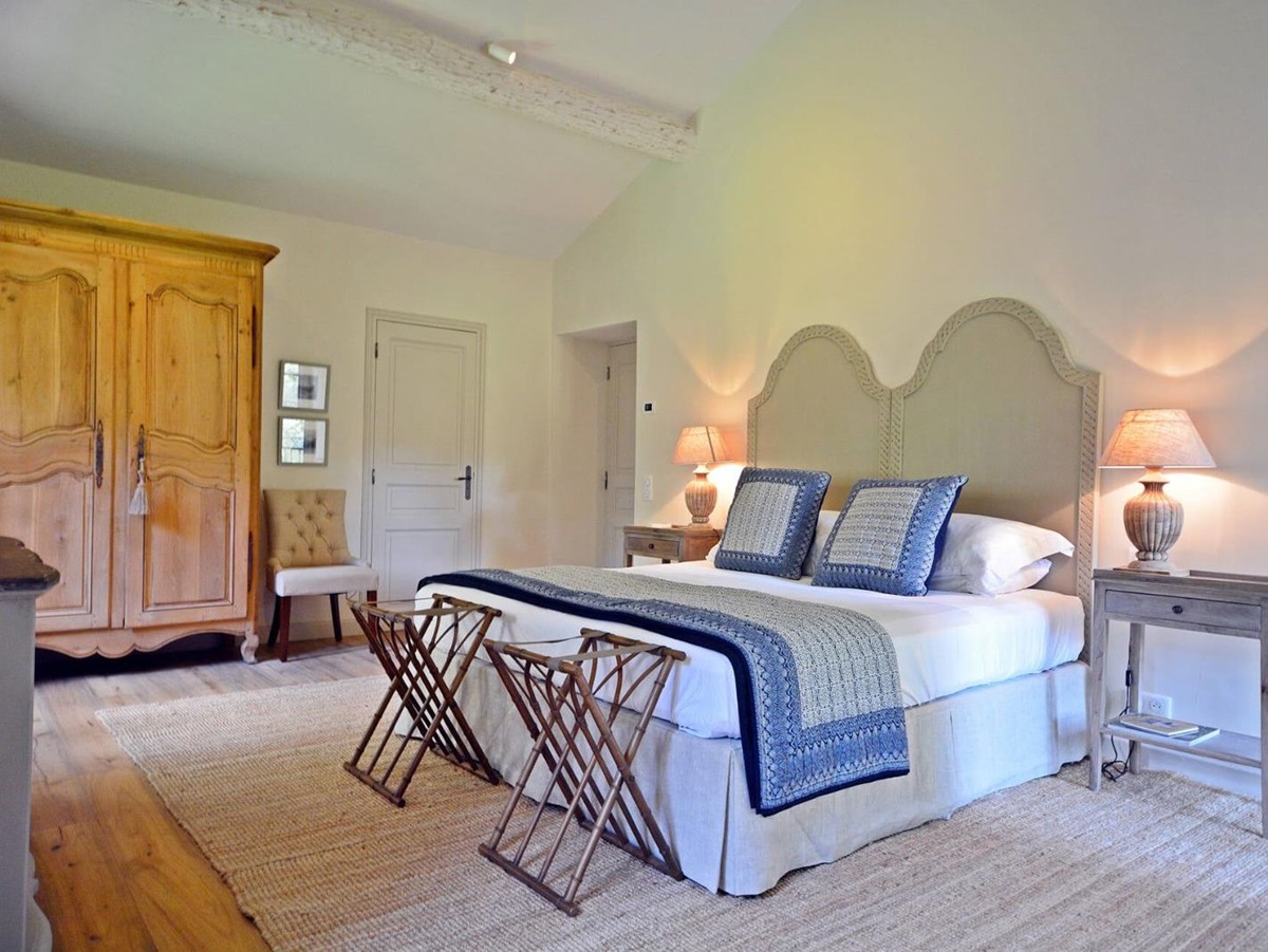 Bedroom 3 at Mas Moulard in Provence