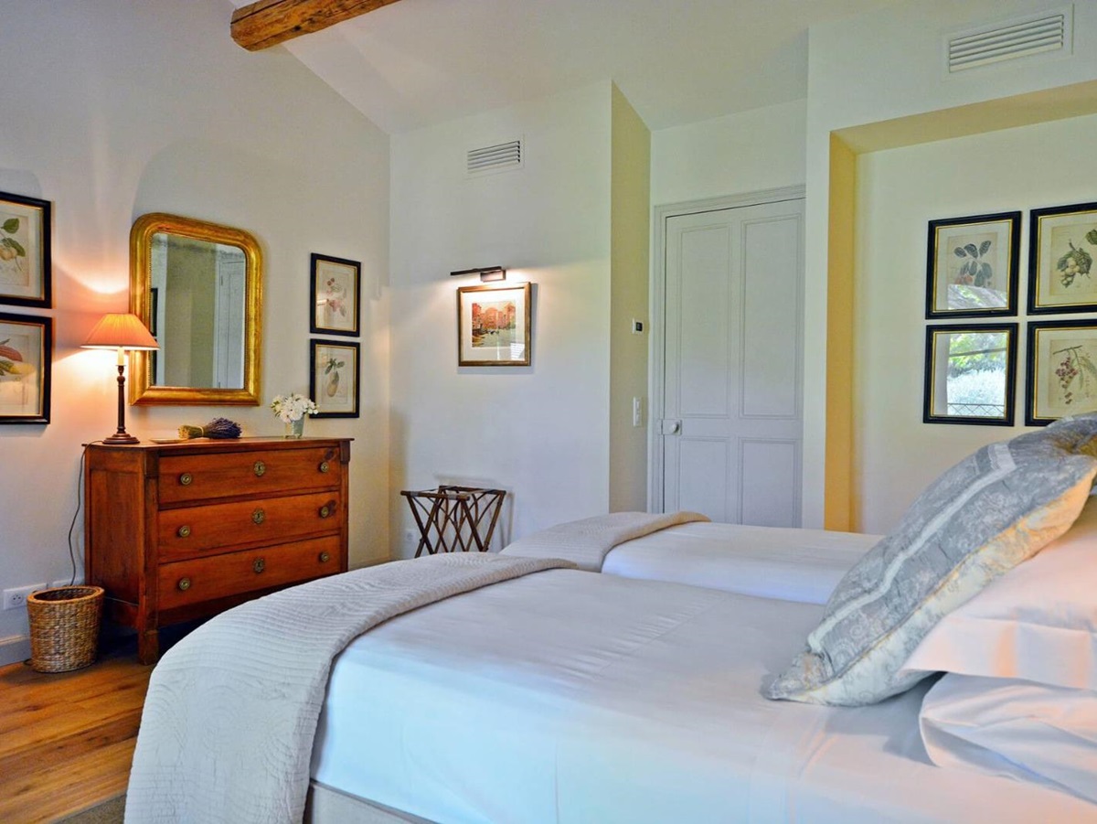 Bedroom 4 at Mas Moulard in Provence