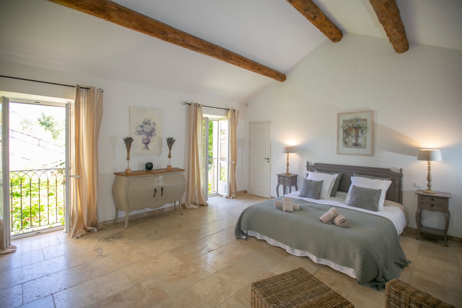 Bedroom at Mas Peyre in Provence 